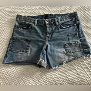 Lucky Brand Laguna Short Women’s Studded Distressed Jean Shorts Size 10 W30
